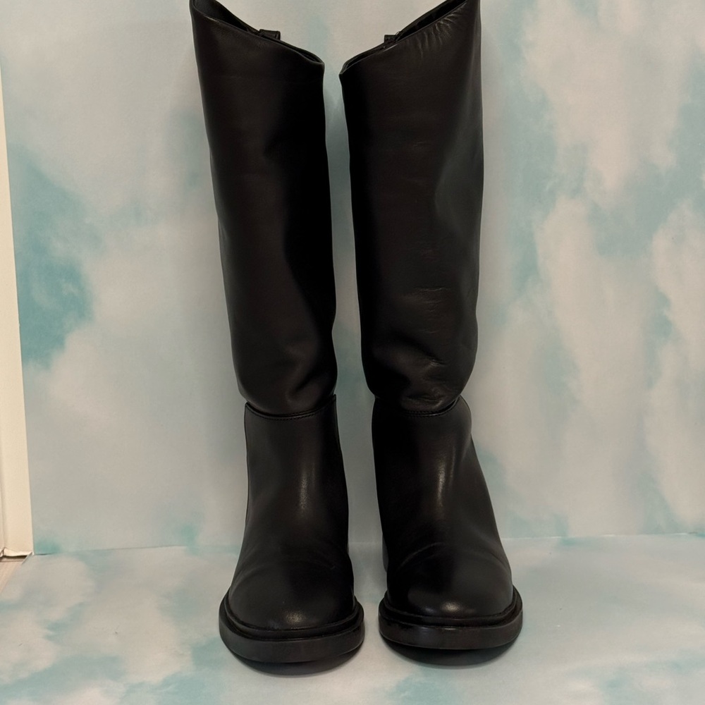 Steve Madden Gaige Wide Calf Leather Over-the-knee Boots